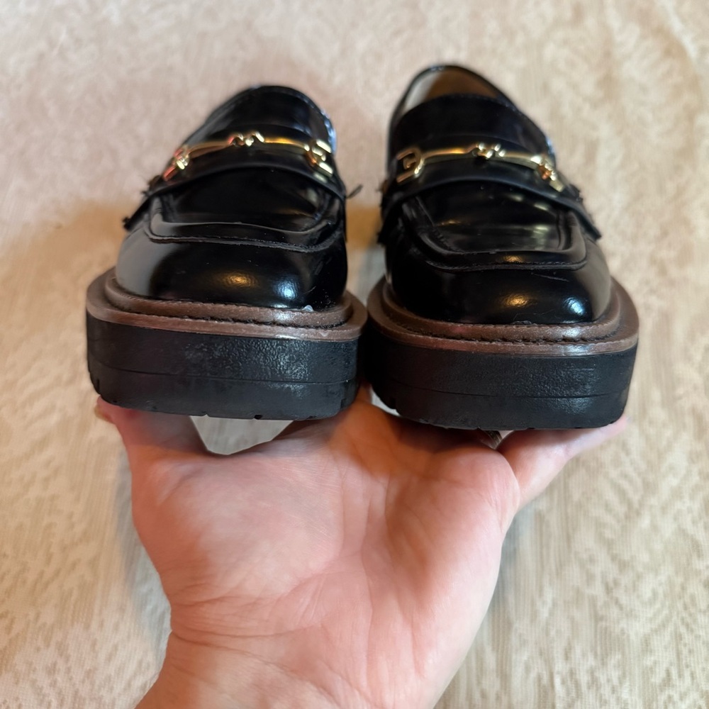 Sam Edelman Laurs lug-sole tailored loafer flats - Picture 6 of 13